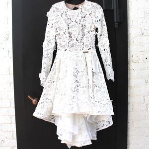 Bronx & Banco White Floral Dress